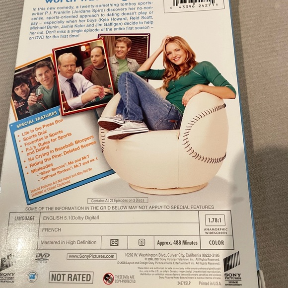 My Boys tv show - DVDs seasons one, two and three - Picture 2 of 7